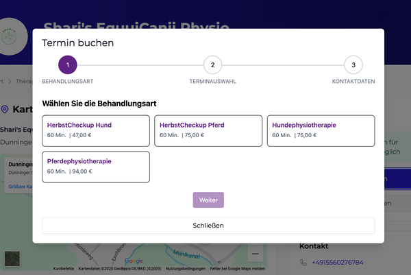 Terminbuchung